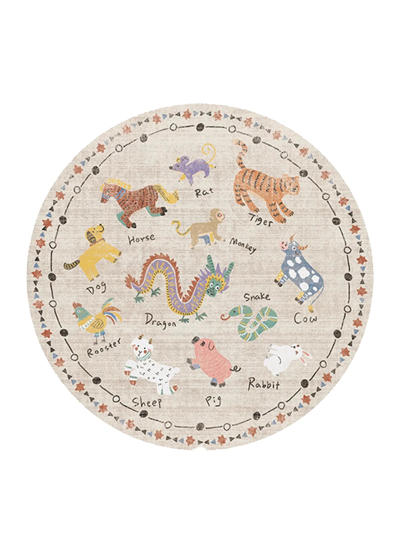 Chinese Zodiac Rug