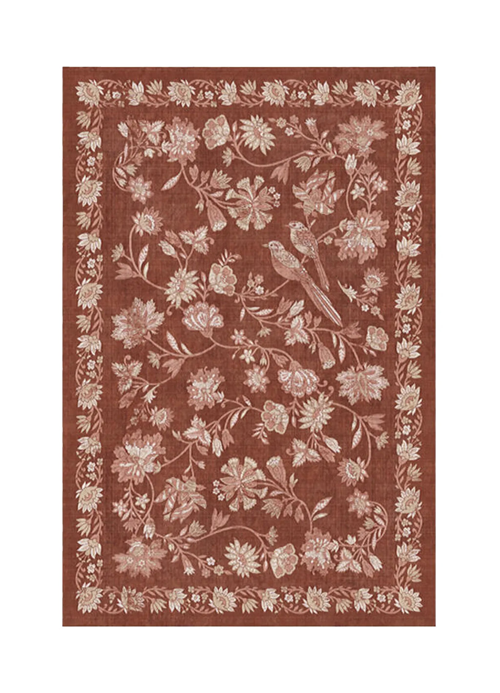 Annor Garden Bird Rug