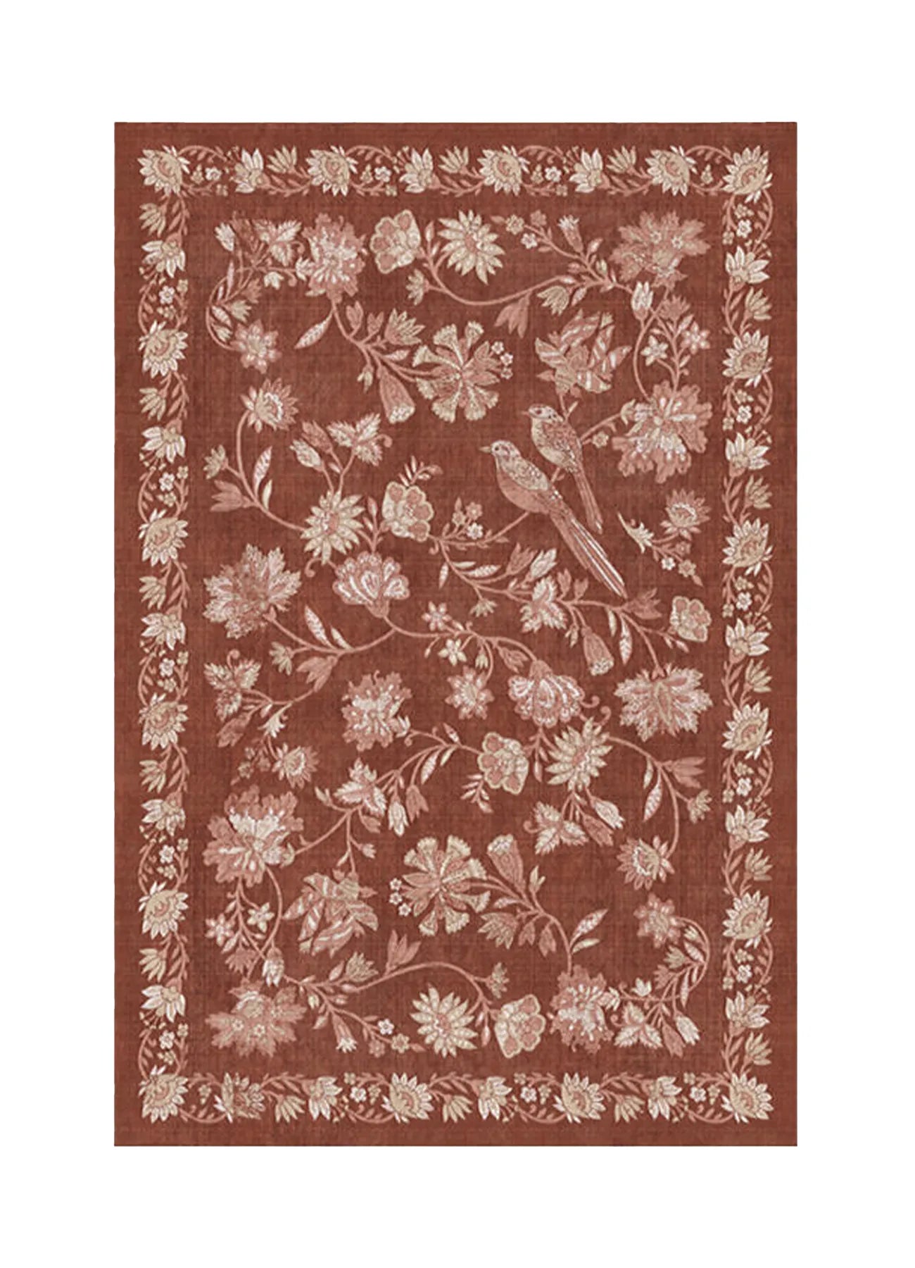 Annor Garden Bird Rug