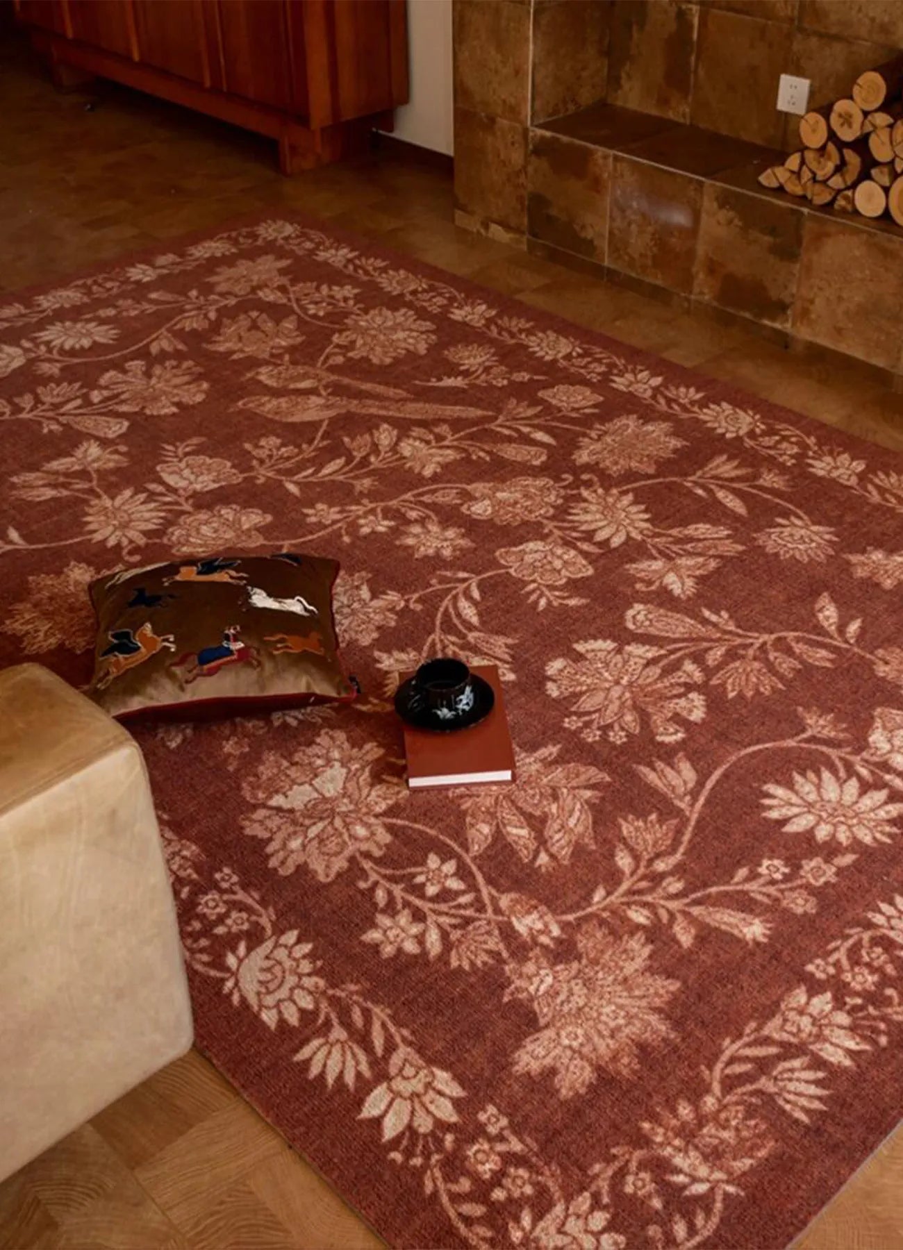 Annor Garden Bird Rug