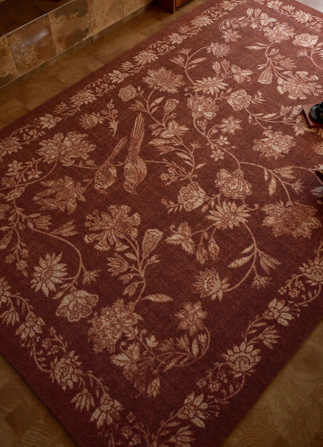 Annor Garden Bird Rug